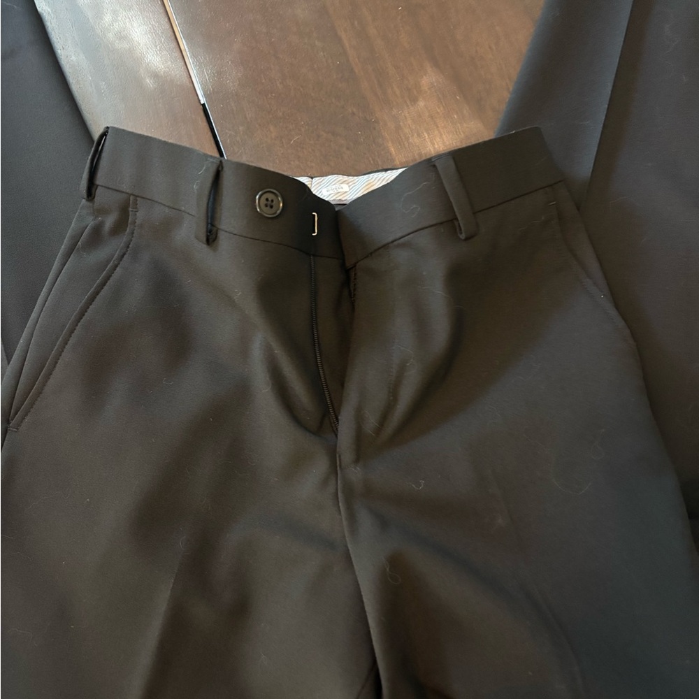 Boys Nordstrom dress pants - black size 10.